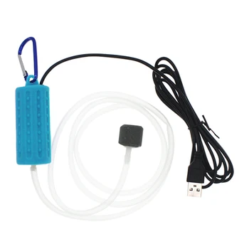 

Fish Tank Compressor Oxygen Mini Portable Practical Pond Accessories Silicone Aerator Super Silent Aquarium Air Pump USB Power