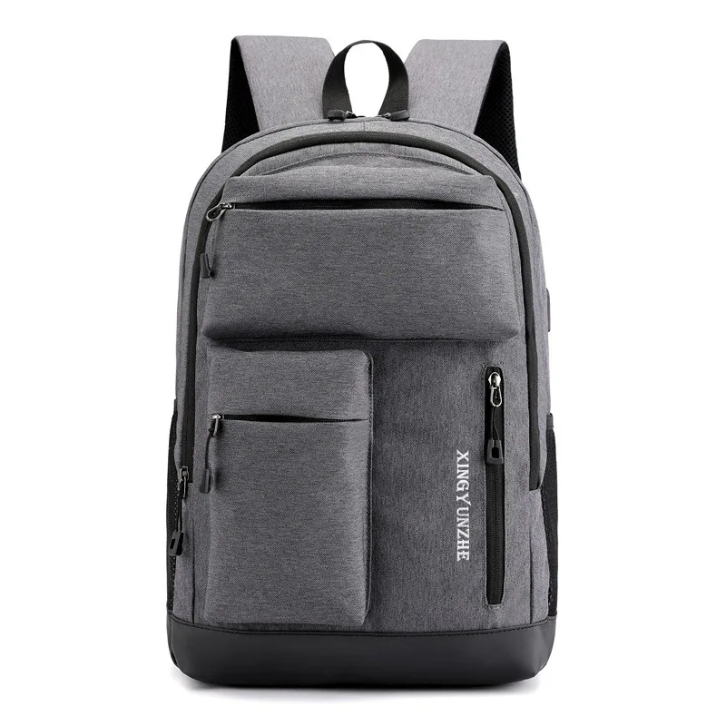 

Backpack Men's Backpack Early High School Schoolbag Large-Volume Fashion Oxford Cloth Women's Computer Travel Waterproof