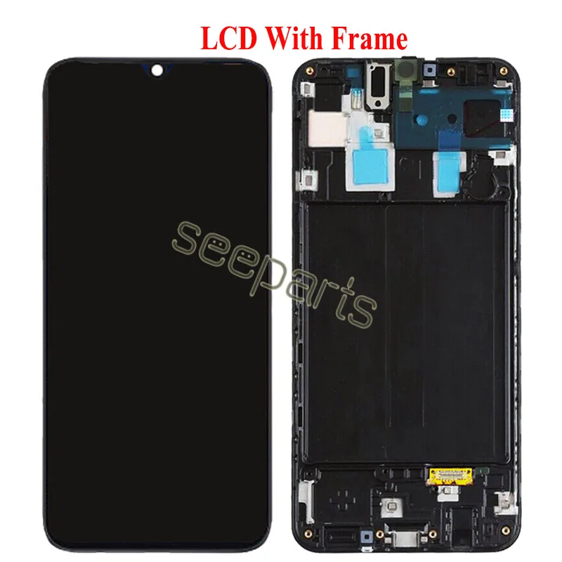 Протестированный рабочий для samsung Galaxy A30 lcd сенсорный экран дигитайзер в сборе для samsung A30 lcd SM A305F lcd A305F/DS lcd