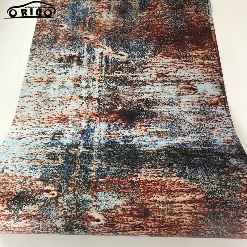 Rusty Car Wrap Sticker Foil-5