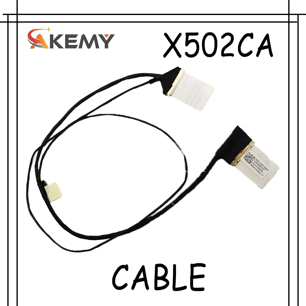 Новый кабель для ноутбука For Asus X502C F502C F502CA X502 X502CA P/N 1422-01CU000 Замена ЖК-кабель LVDS |