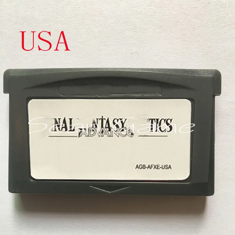 32 Bit USA видео игровая карта-картридж Nal Tasy Tactics Advance Version - Цвет: Tactics Advance