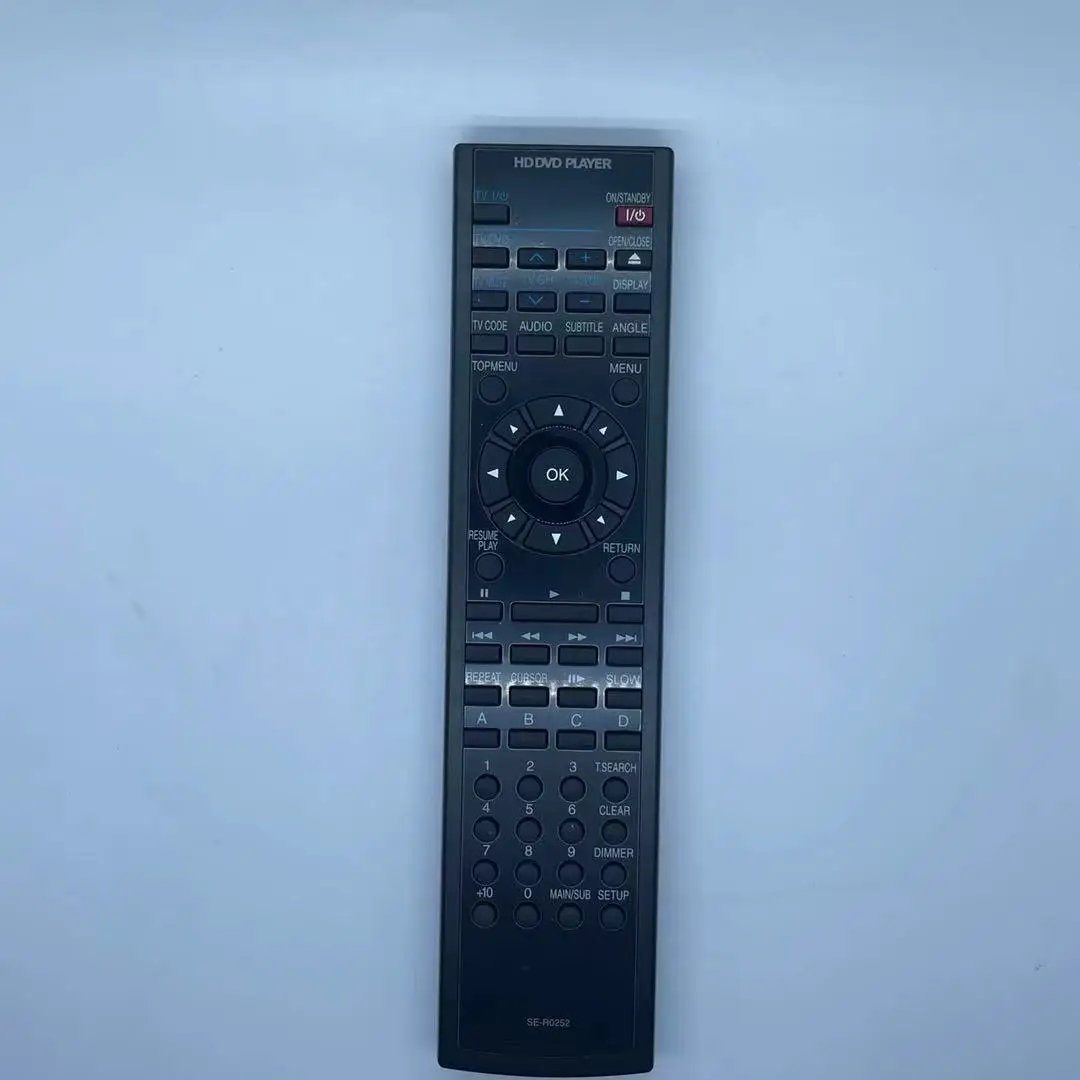Новый оригинальный SE-R0252 для Toshiba HD DVD плеер Пульт дистанционного управления HD-A2 A20