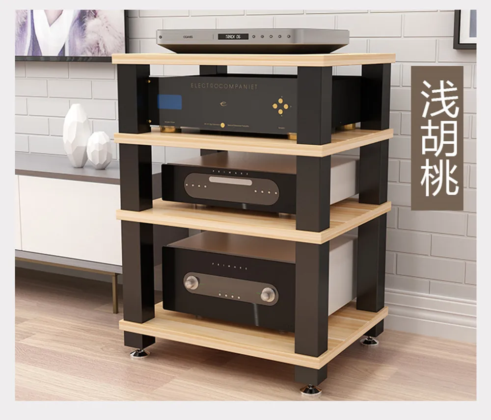 4 слойный Hi Fi усилитель зеркальная стойка для усилителя шкаф звуковая 234 уровня