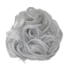 Волосы для наращивания, волнистые, кудрявые, грязные волосы, пучок для наращивания, Пончик, шиньоны, волосы, парик, шиньон, головной убор, очаровательный стиль волос