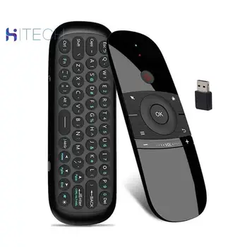 

W1 Fly Air Mouse Wireless Keyboard Mouse 2.4G Rechargeble Remote Control For Smart Android Tv Box Mini Pc Audio / Video Players