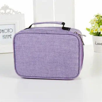 

Canvas School Pencil Cases for Girls Boy Pencilcase 72 Holes Pen Box Multifunction Storage Bag Case Pouch Stationery Kit D08B