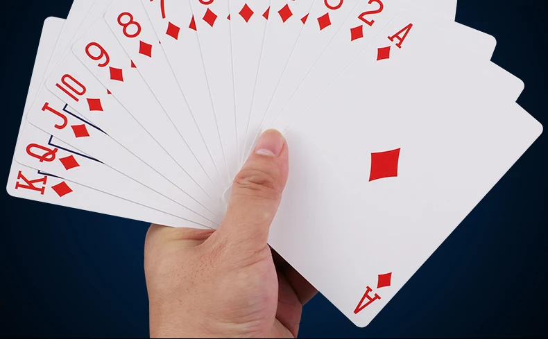 Ультра большая карточная креативная большая тарелка большого размера для игры в покер экстра большие игральные карты гигантская классная карточка для покера