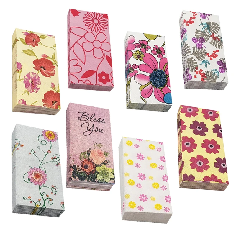 10 hojas 21x21cm flores retro servilleta de papel para decoupage vintage decorativo flor servilletas para decoupage desechables tejidos de fiesta