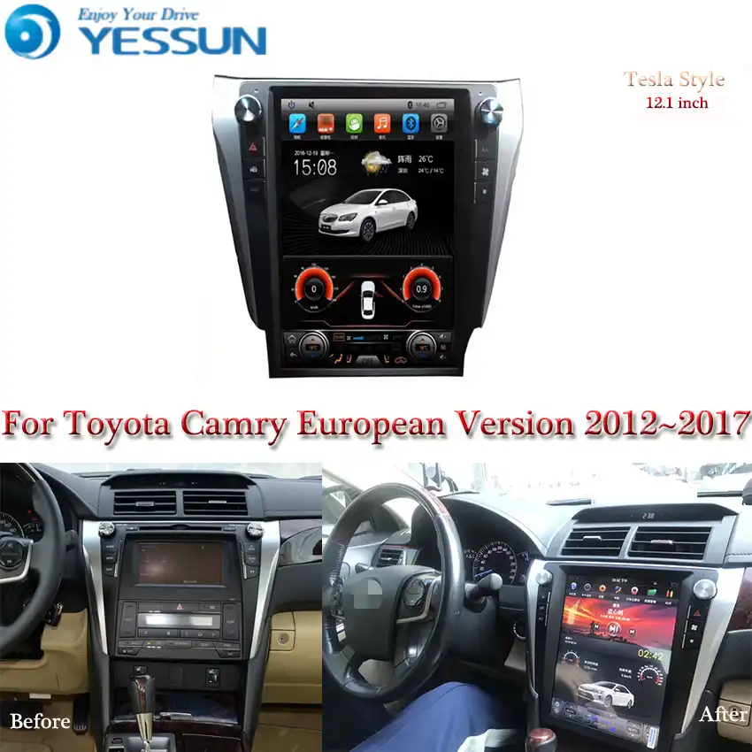 Yessun Android Car Navigation GPS For Toyota Harrier 2000 2017 HD Touch Screen Multimedia Stereo 