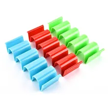 6 шт., подставка для пикника, дома, кухни, вечерние стойки для хранения, PP, 4 компоненты, посуда Taco, держатель для ужина, инструмент для пирога, твердый, легко чистится