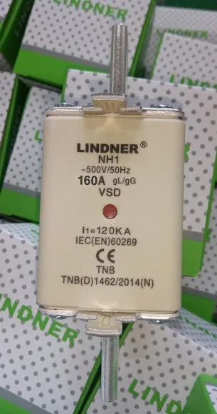 Предохранители: LINDNER NH1 160A 500V gG/NH1 200A 500V