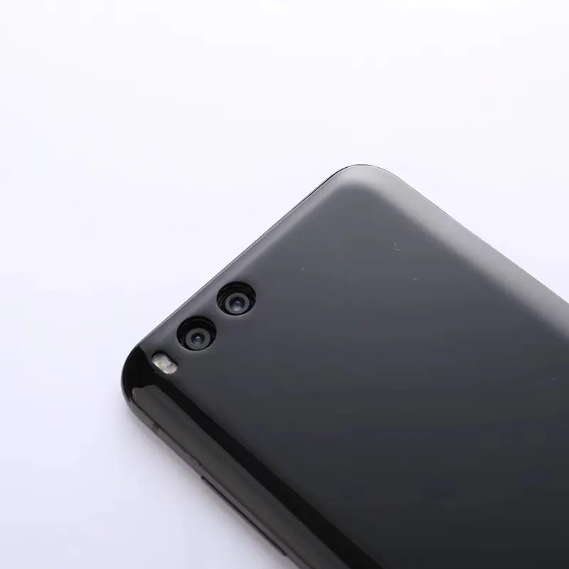 Корпус для Xiaomi mi 6 mi 6 M6 Xiao mi 6 пластиковая Глянцевая задняя крышка для батареи запасные части для мобильного телефона с клеем