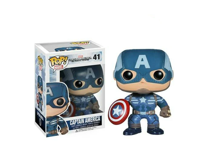 FUNKO Pop аниме Капитан Америка модель Мстителей Коллекционная игрушки Фигурки для