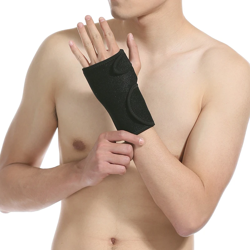 

1 Pair Men Sports Gym Power Training Bracers Wrister Weightlifting Wrist Protector Pressure Cuff Wrist-band Wrap Wind Belt 5002