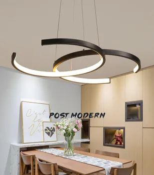 

Led chandelier simple modern restaurant lamp creative personality shaped lights atmosphere home bar table lamp fashion dining