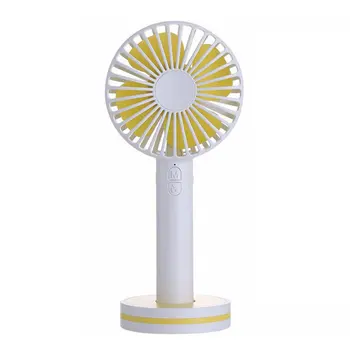 

Mini Fan Handheld Fan Home Office Desk Speed Adjustable USB Rechargeable Fan Air Cooler Outdoor Travel