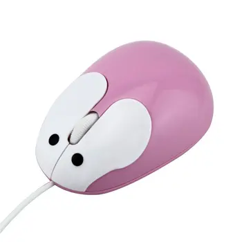 

Cute Cartoon Usb Cable Portable Wireless Computer Mouse Creative Children's Gifts Rabbit Photoelectric Mouse