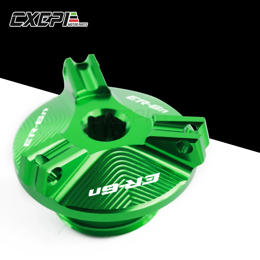 С фотологотипом для Kawasaki ER6N ER 6F EN-6N 2006-2016 M20 * 2 5 винты с магнитной заглушкой слива