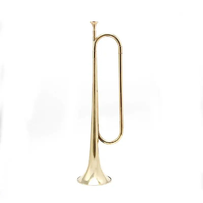 New Retro B Flat Bugle Trumpet School Band Cavalry Beginner Military Orchestra New
