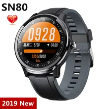 Новейшие Смарт-часы SN80 модные спортивные часы фитнес-трекер IP68 водонепроницаемый смарт-браслет монитор сердечного ритма Android IOS