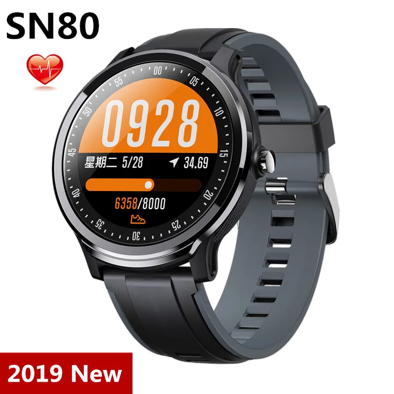 Смарт часы SN80 2019 модные спортивные фитнес трекер IP68 водонепроницаемый смарт