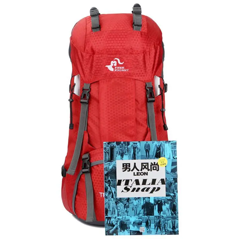 Outdoor Mountaineering Bag Large Capacity Backpack Men And Women Travel Camping Backpack 60L Hiking Camping Backpack Cross Borde