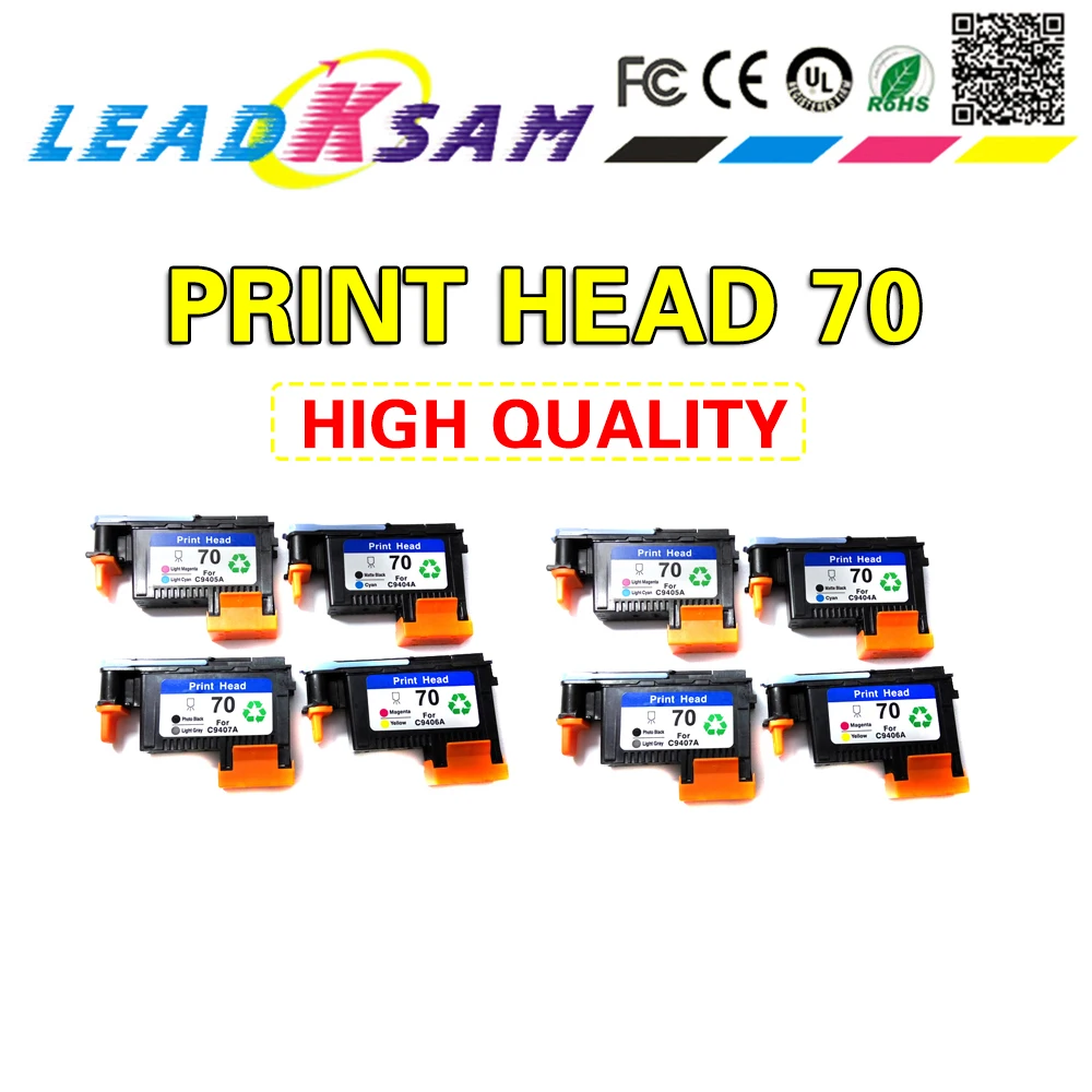 Печатающая головка совместимая с принтером hp 70 C9404A C9405A C9406A C9407A design jet Z2100 Z5200 Z3100