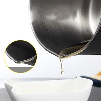 

Kitchen Stainless Steel Oil Filter Strainer Colander Reuse Fry Oil Can Pot Household Kitchen Accessories