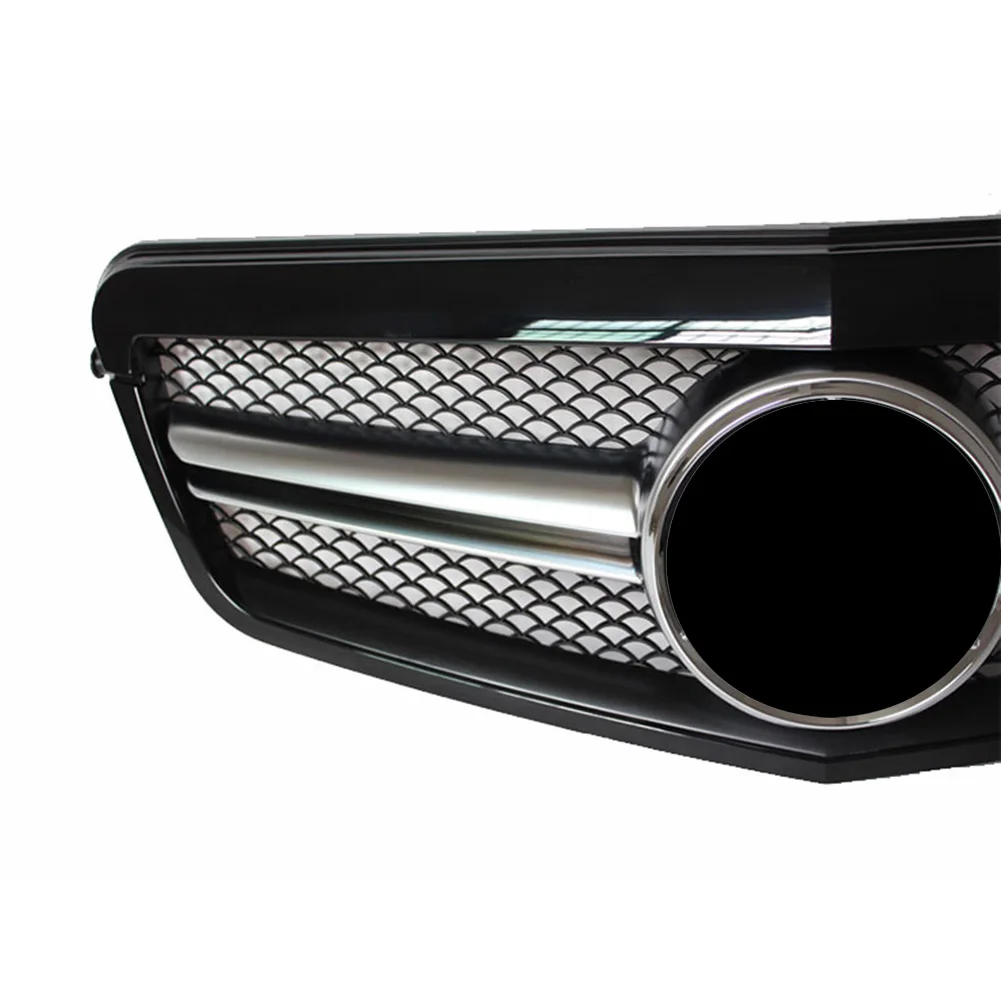 Передняя решетка автомобиля верхняя решетка для Mercedes Benz E-Class W212 S212 2010 2011 2012 2013 черный глянец автомобильные аксессуары ABS