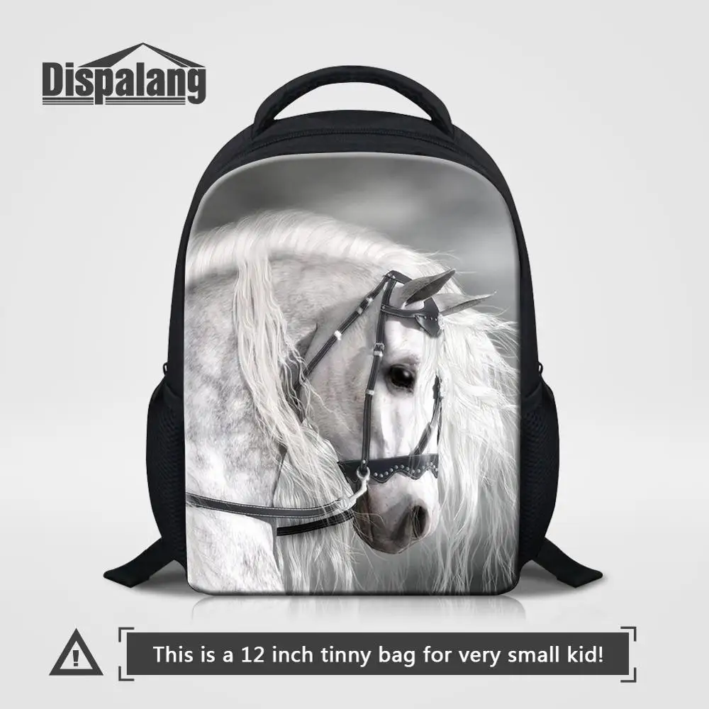 Backpack17 Детский мини-рюкзак с 3D принтом в виде лошади, тигра, собаки, животных, школьная сумка для детей, для мальчиков, уличный рюкзак для путешествий на плечо, Детский рюкзак для книг - Цвет: Backpack17