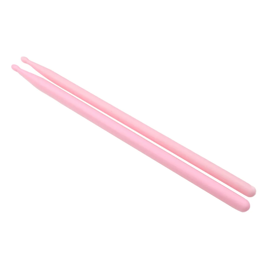 5A Nylon Pink Drumsticks Practical Drum Sticks Rods Mallets Beaters