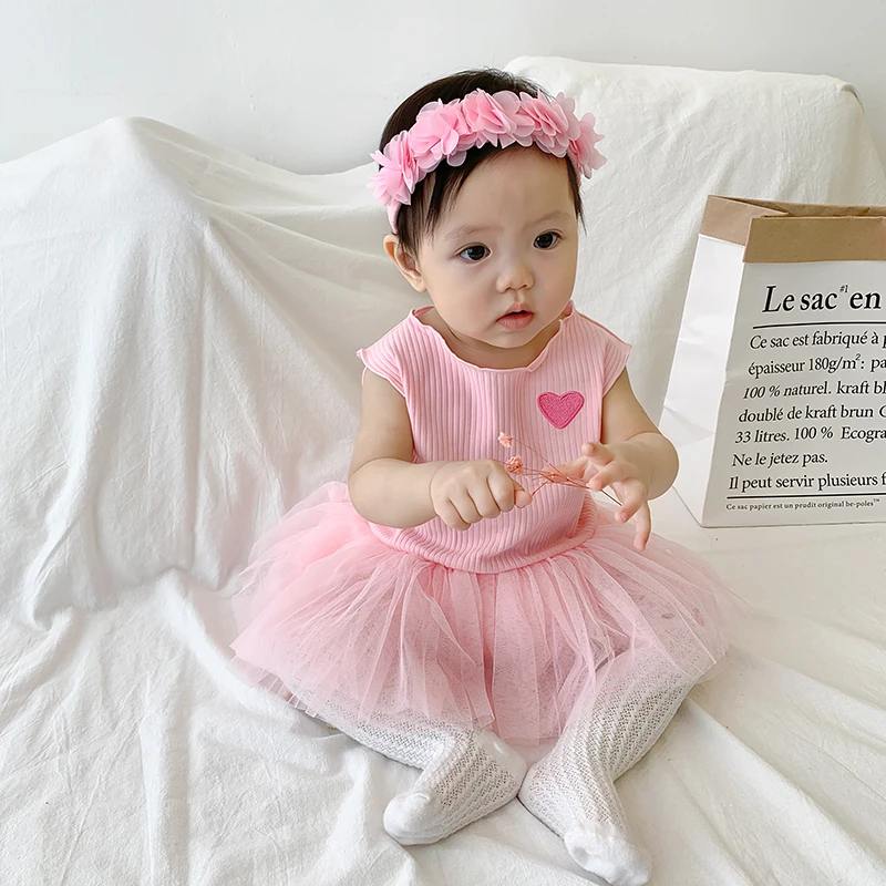 女の赤ちゃんのための夏の服 プリンセスドレス 結婚式 1歳の誕生日 3 6 9ヶ月 新しいコレクション ドレス Aliexpress