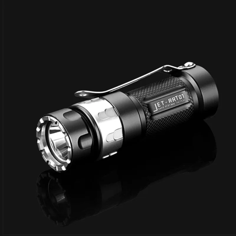 Jetbeam RRT01 Cree XPL светодиодный бесступенчатый Тактический светильник с затемнением, походный разведочный фонарь светильник с батареей Mirco USB 16340