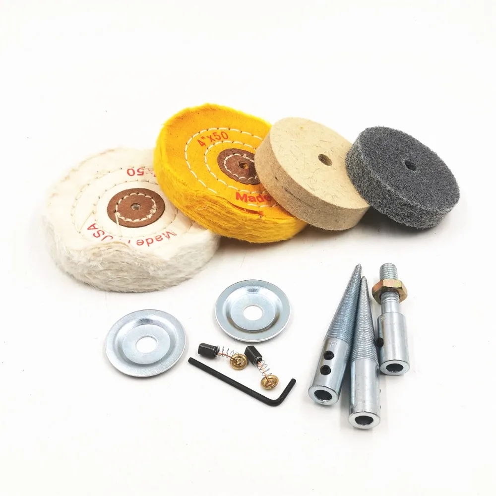 Hc002efa33fa54ababaafaa3e53c169f58 110V/220V 350W Stone Polishing Machine DIY Woodworking Jade Jewelry Dental Bench Lathe Machine Grinding Machine Sanding Tools Mallzona