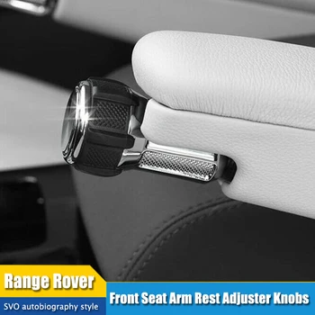 

2Pcs Front seat arm rest adjuster knobs SVR autobiography style for Range Rover L405