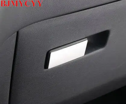 BJMYCYY автомобильный GLOVEBOX ручка отделка украшения блёстки бардачок металлический