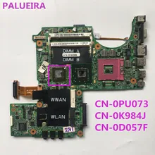 PALUBEIRA CN-0PU073 CN-0K984J CN-0D057F для Dell XPS M1330 Материнская плата ноутбука PU073 DDR2 все функции, указанные в тестирование