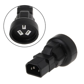 

IEC320 C14 Male To AU Australia Female 3-Pin Socket Power Plug Converter Adapter