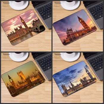

Mairuige Personalized Cool Fashion London City Architecture Office Mice Gamer Soft Mouse Pad Size For 18x22cm Small Mousepad