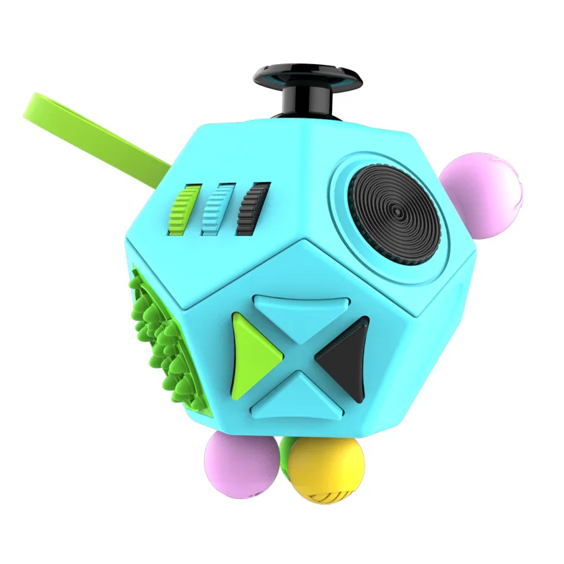 Вечерние свадебные сувениры антистрессовый куб игрушки Fidget Настольный игрушки Magic Cube расслабление, антистресс 6 сторона Squeeze забавные устройство для снятия стресса