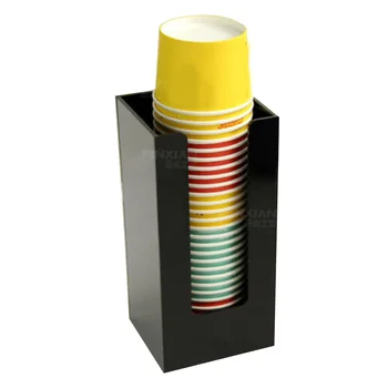 

Disposable Paper Cups Holder Dispenser Container Stand Rack For Buffet Store Bar Paper Cup Holders 2019 New Sytle