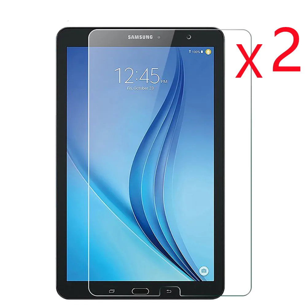 2pcs Tempered Glass For Samsung Galaxy Tab E 9.6 Inch Tablet Screen
