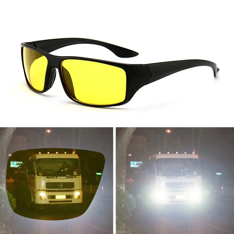 Night Vision Driver Goggles Sun Glasses Car Driving Glasses Uv Protection Polarized Sunglasses