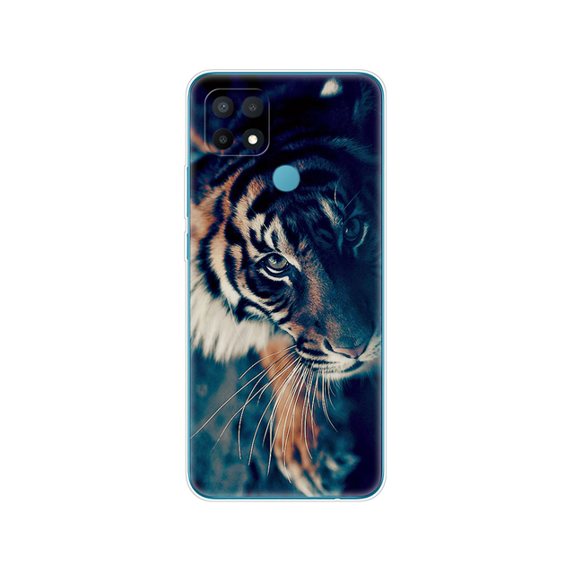 OPPO A15 Case For OPPO A15S Back Silicon Soft TPU Phone Cover For OPPOA15 CPH2185 A 15 S CPH2179 Bumper 6.52" Fundas Shell