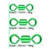 DNDYUJU 50/100pcs 5Color Bearing Swivel Fishing Connector Barrel Rolling Swivel Hooked Snap Fishhook Lure Fishing Accessories ► Photo 2/6