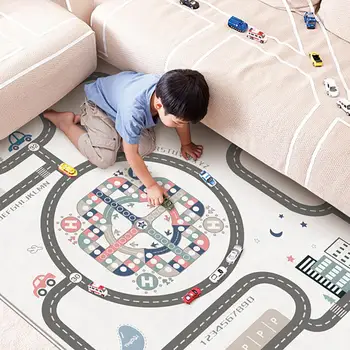 

Baby Toddler Flying Chess Waterproof Play Mat Carpet Set Early Learning Toy