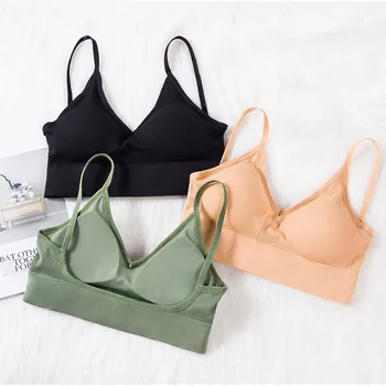 

U Type Backless Bra For Women 2020 Sexy Seamless Bra Push Up Bralette Brassiere Women Bra Soutien Gorge mujer