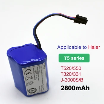 

Tinfence 14.8v 2800mah Li-ion Replacement Battery 18650 For Haier T5 Series T520/550 T320/331 J-3000S/B Series Cleaner Batteries
