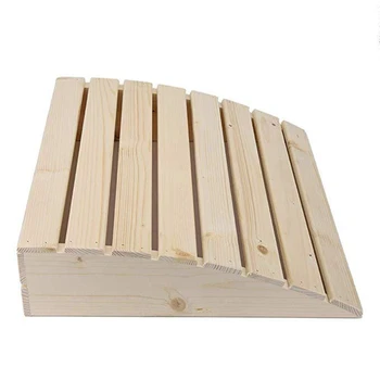 

Wooden Sauna Pillow, Practical Comfortable Sauna Room Pillow Headrest Sauna Supplies Accessories for Stiff Neck, Shoulder Pain,